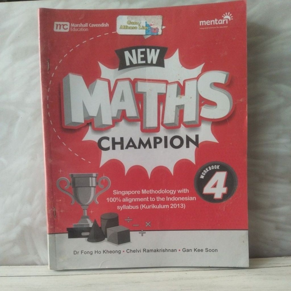 New Maths Champion 4 Workbook