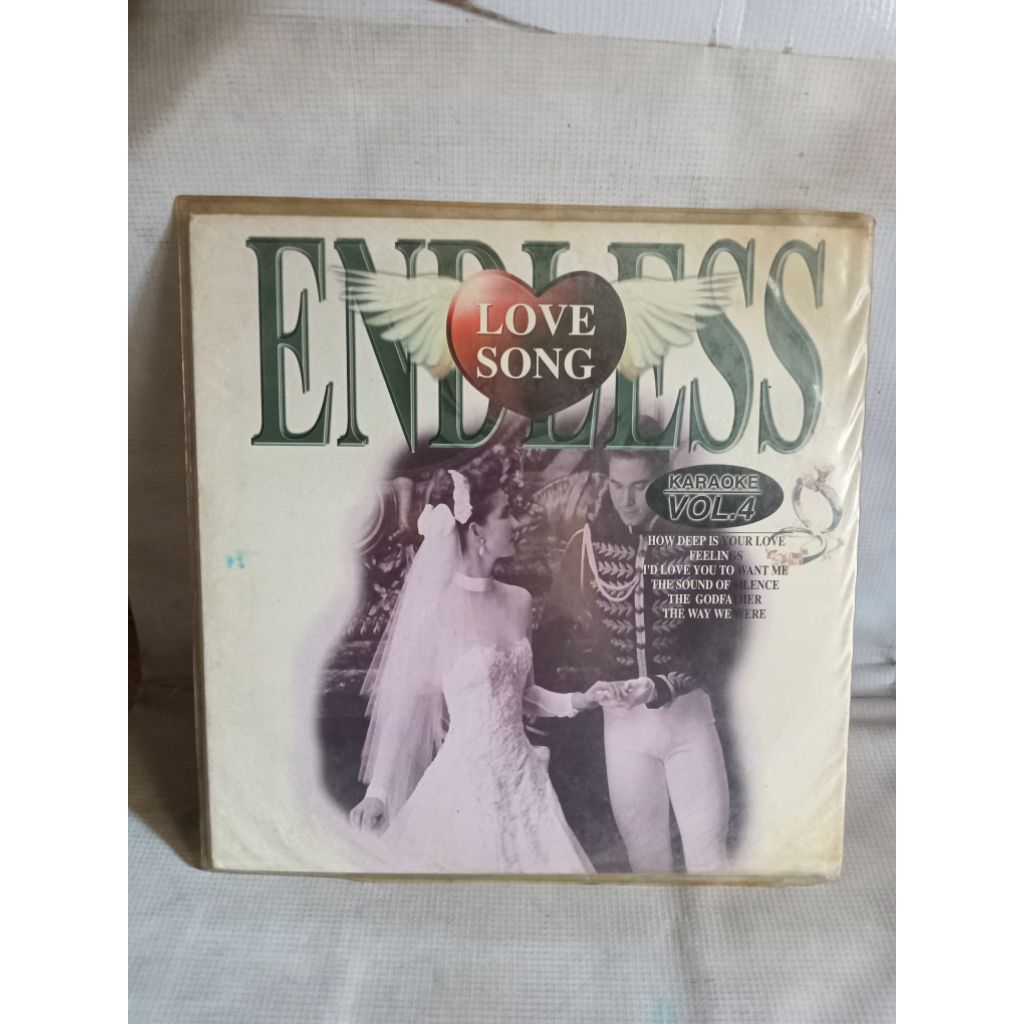 LASER DISC ENDLESS LOVE SONG KARAOKE VOL.4