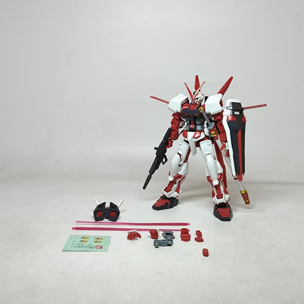 Bandai HG Gundam Astray Red Frame Flight Unit / Gundam Seed Destiny 1/144 2nd Sudah Rakit H179