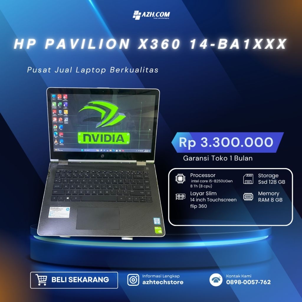 Azhtech-HP PAVILION X360