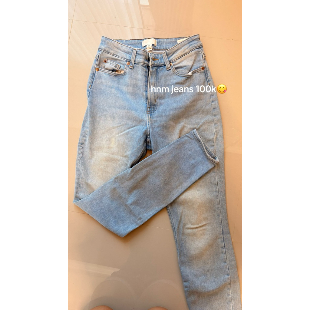 preloved jeans hnm