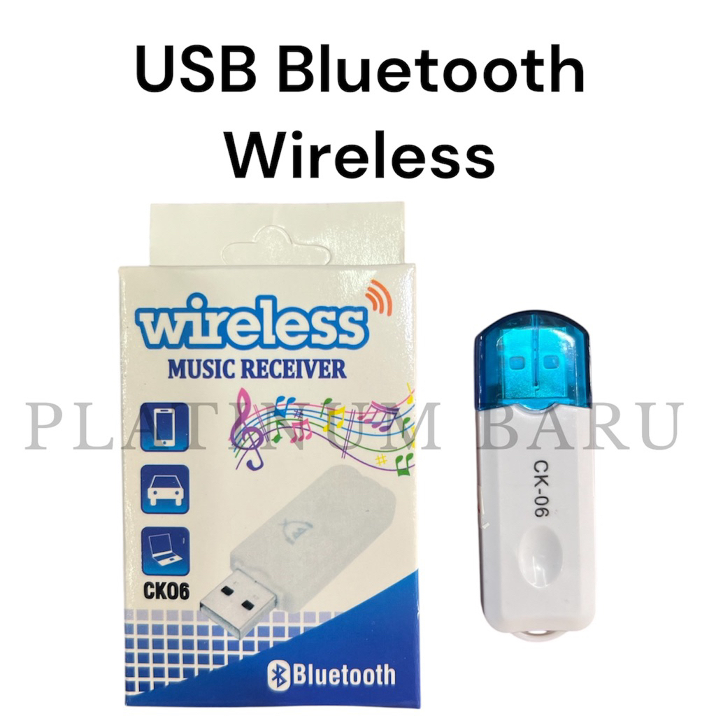 USB Bluetooth Receiver CK-06 Wireless Music Audio Dongle Adapter Mobil Laptop Speaker USB Wireless A