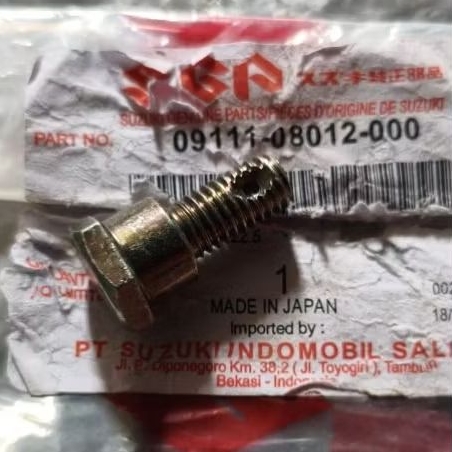baut baud bolt torque panel rem belakang bagian depan suzuki RGR TXR Thunder 250 A100 GP100 GP125 GT