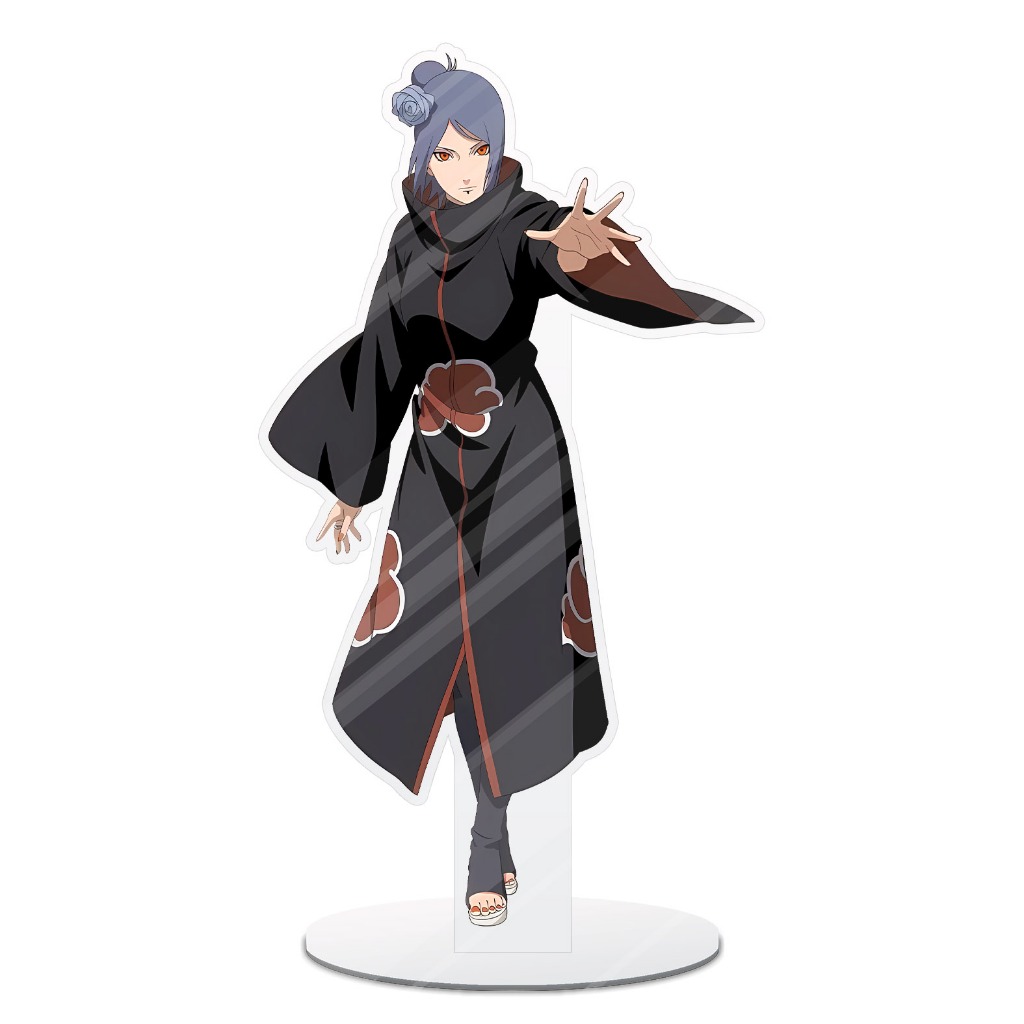 Stand akrilik figure animeAKATSUKI KONANstandee 20cm-NARUTO SHIPPUDENmaterial Akrilik