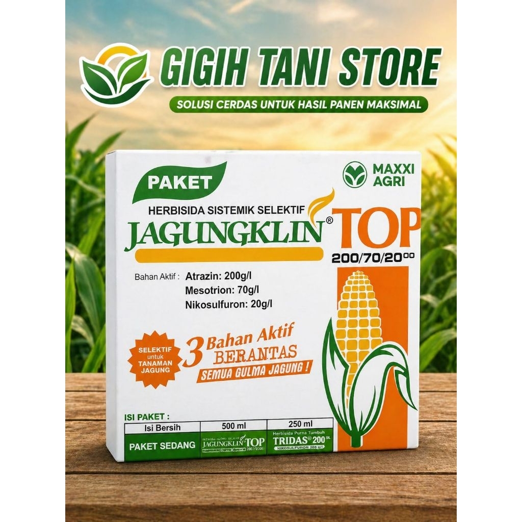 HERBISIDA SISTEMIK SELEKTIF JAGUNGKLINTOP 500ML