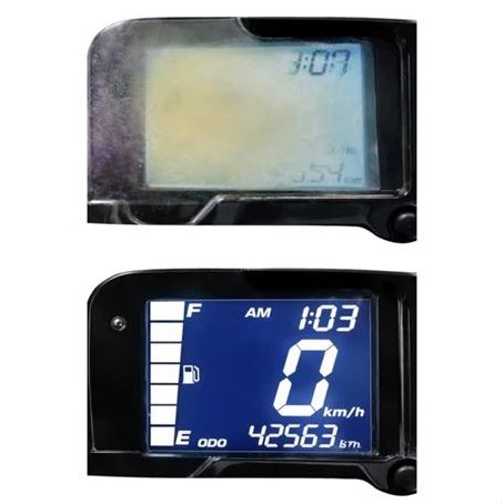 Polarizer LCD Speedometer Honda Megapro Mono Shock Original [ Solusi Sunburn ]