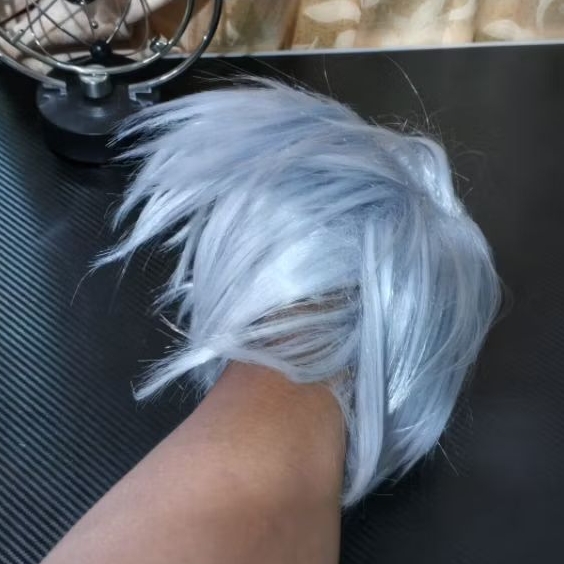 Wig Rambut Cosplay Hatake Kakashi