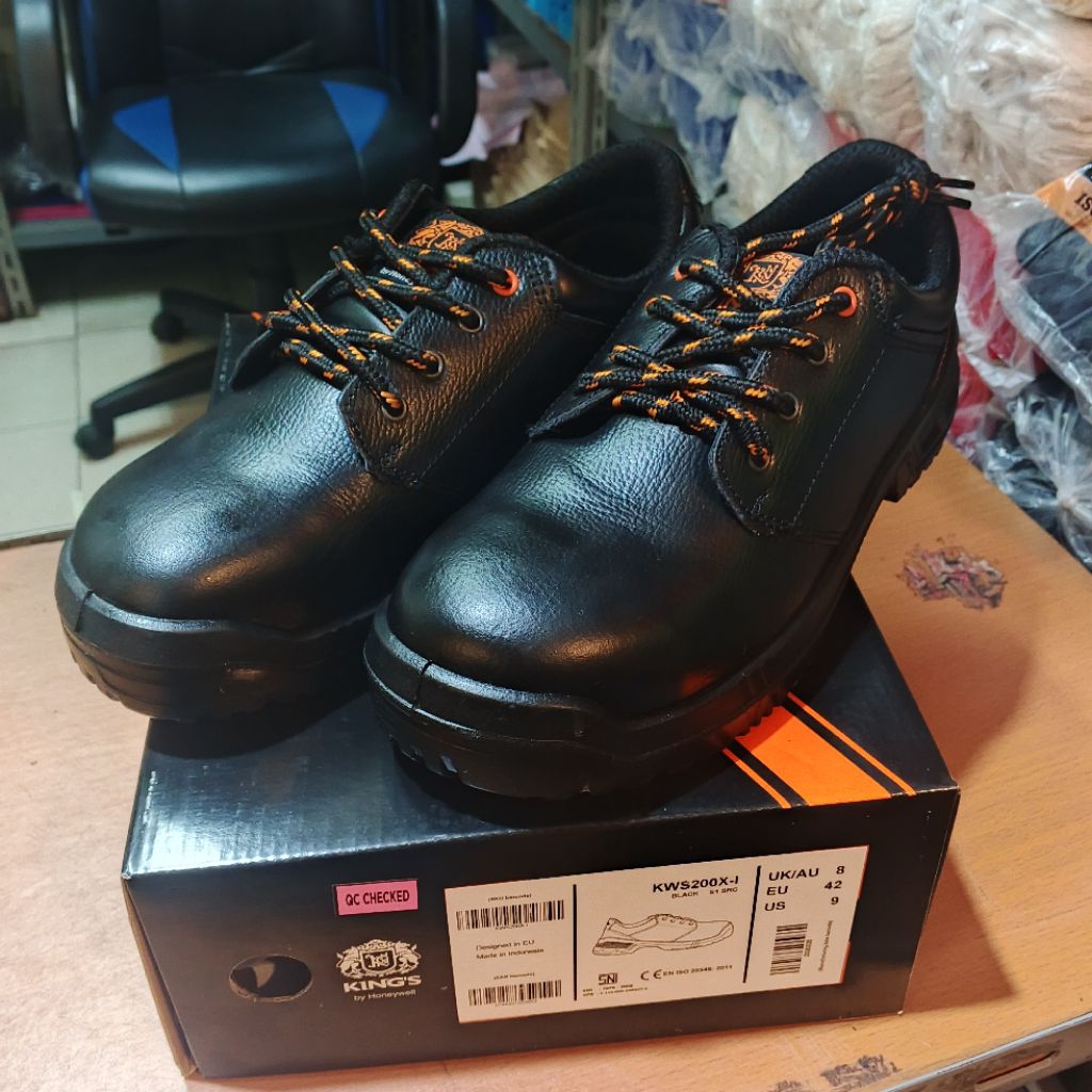 SEPATU SAFETY KINGS BY HONEYWELL / KINGS SAFETY SHOES BY HONEYWELL TYPE KWS200X
