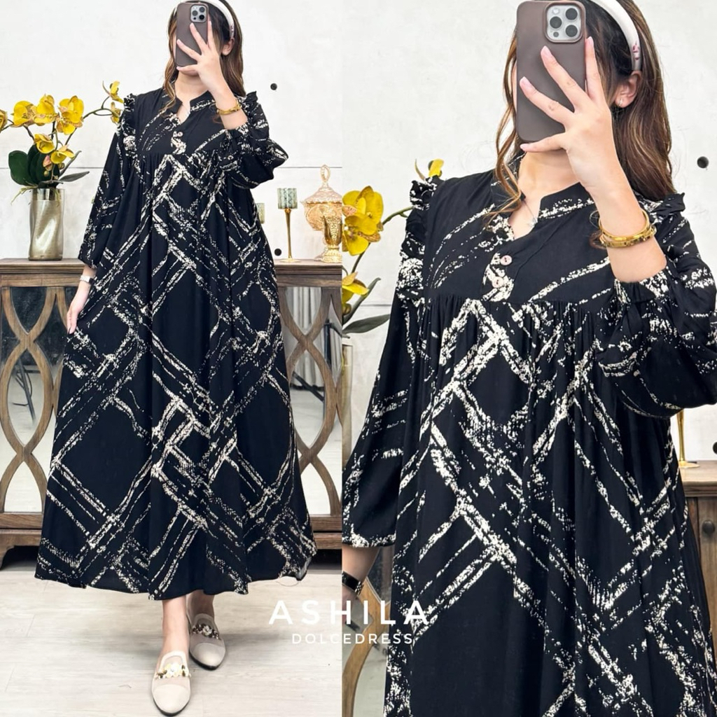 LEONA DOLCE DRESS  / AZENA DOLCEDRESS /ASHILA