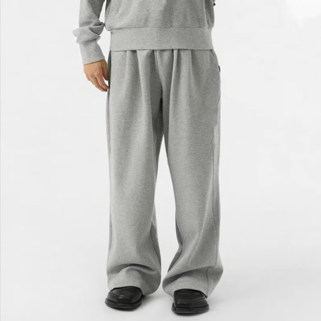 Loose pants unisex baggy loose pria wanita celana panjang kekinian kalcer jamet longgar