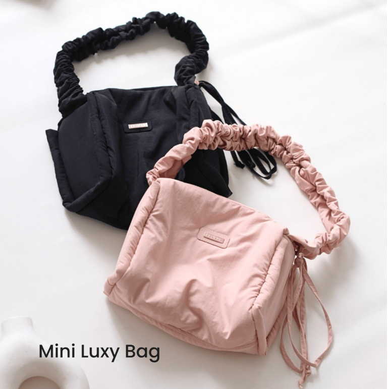 KANARA - Mini Luxy Bag | Tas Scrunchy | Tas Fluffy | Tas Bahu & Selempang | Shoulder Bag Wanita