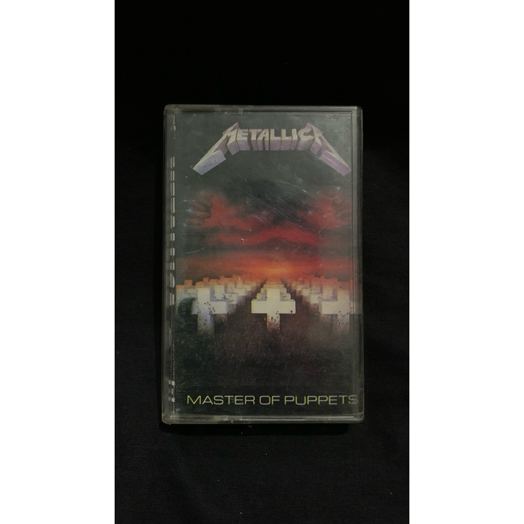 Kaset Metallica Master Of Puppets