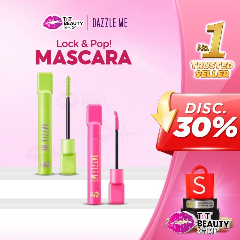 DAZZLE ME Lock & Pop VoluMAX-ing and LongLASH-ting Transferproof Waterproof | TnT Beauty Shop