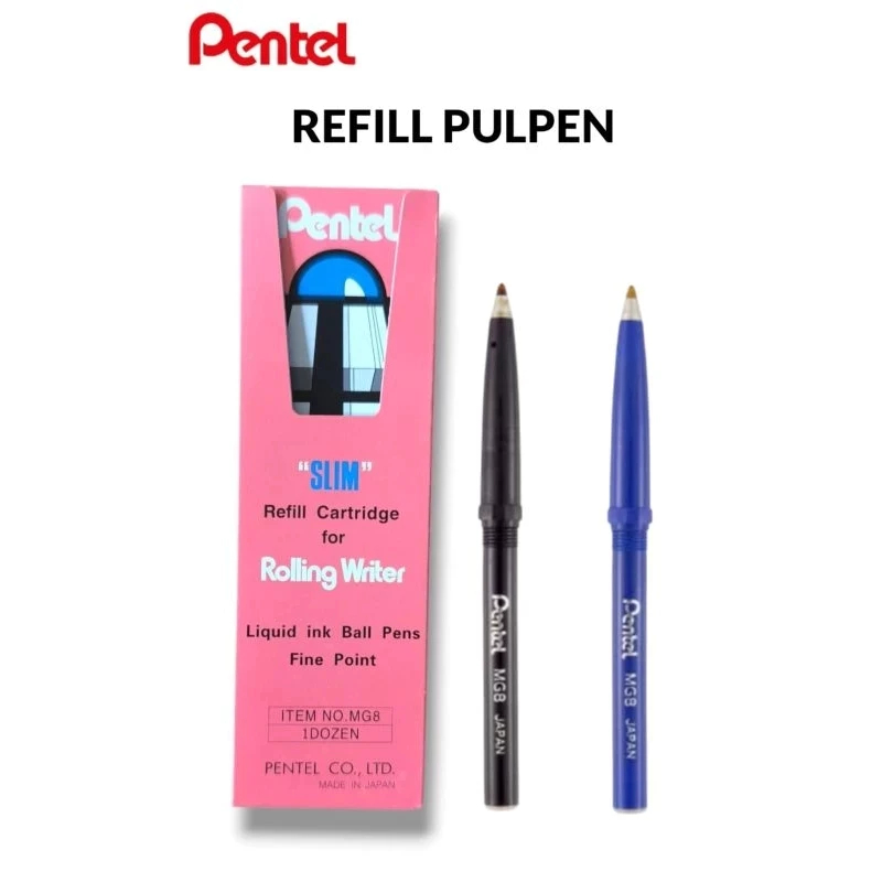 Refill Pentel MG8 Pulpen Tanda Tangan Sign Pen / PENTEL REFILL BALLPOINT MG-8