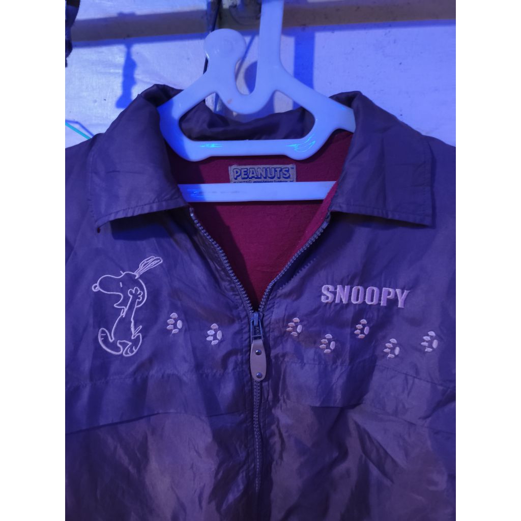 Vintage Snoopy Peanuts Windbreaker/Coach Jacket.
