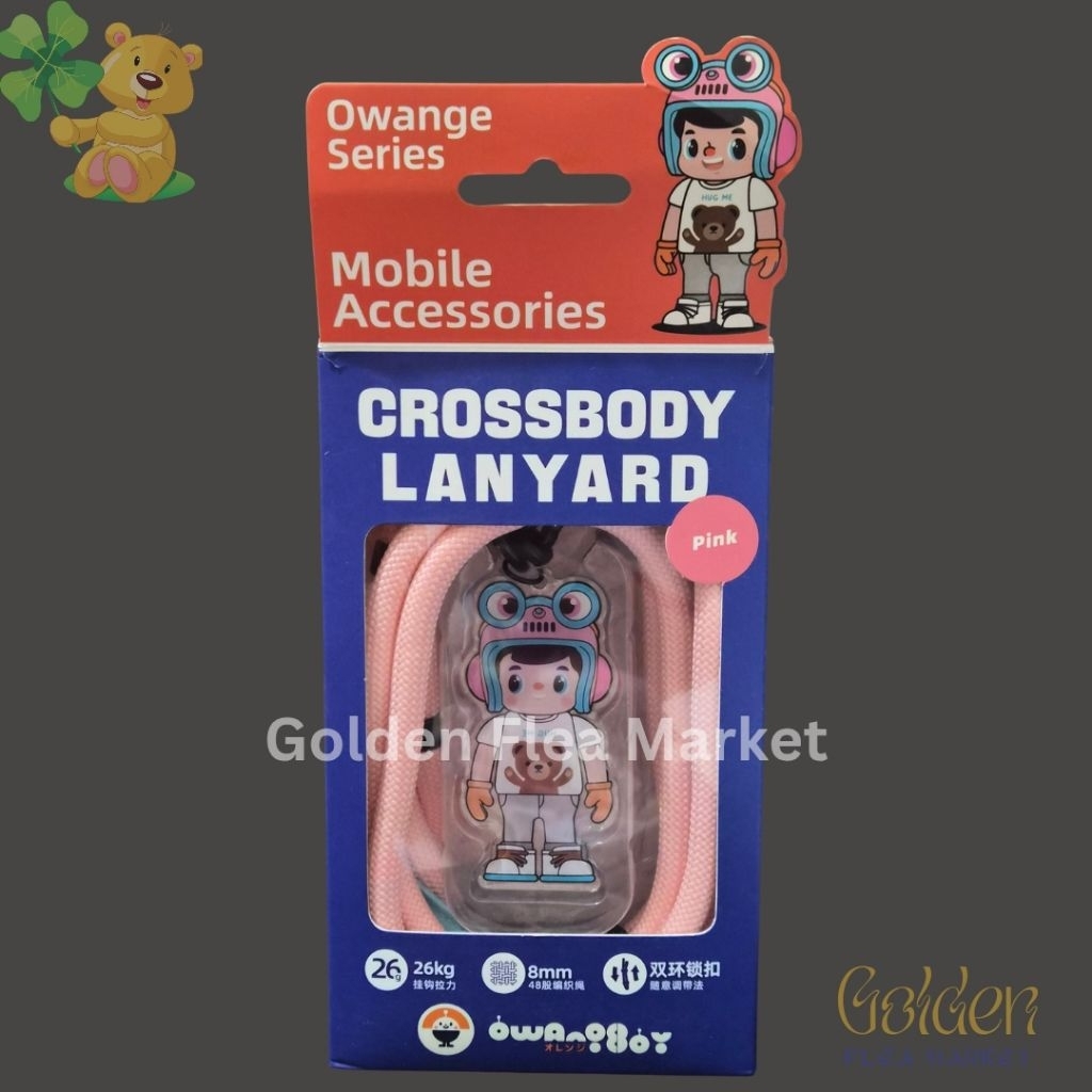 Owange Boy Mobile Accessories Crossbody Lanyard