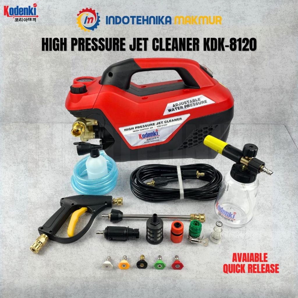 Steam Jet Cleaner KODENKI 8120 300~600 Watt  Mesin Cuci Mobil Motor AC