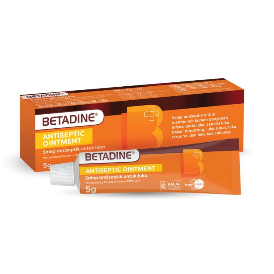 Betadine Ointment Salep Antiseptik Povidone-Iodine