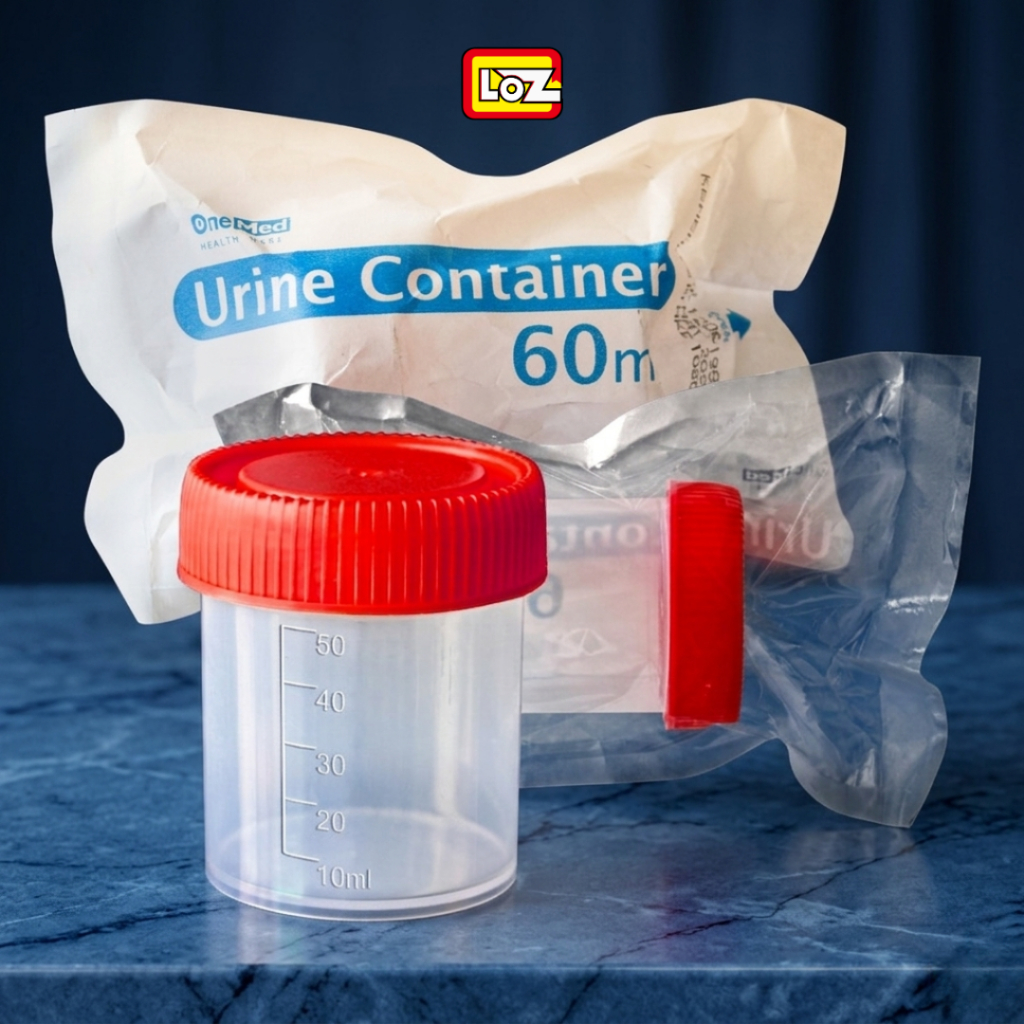 ONEMED TEMPAT TEST URINE / URINE CONTAINER STERILE 60ML