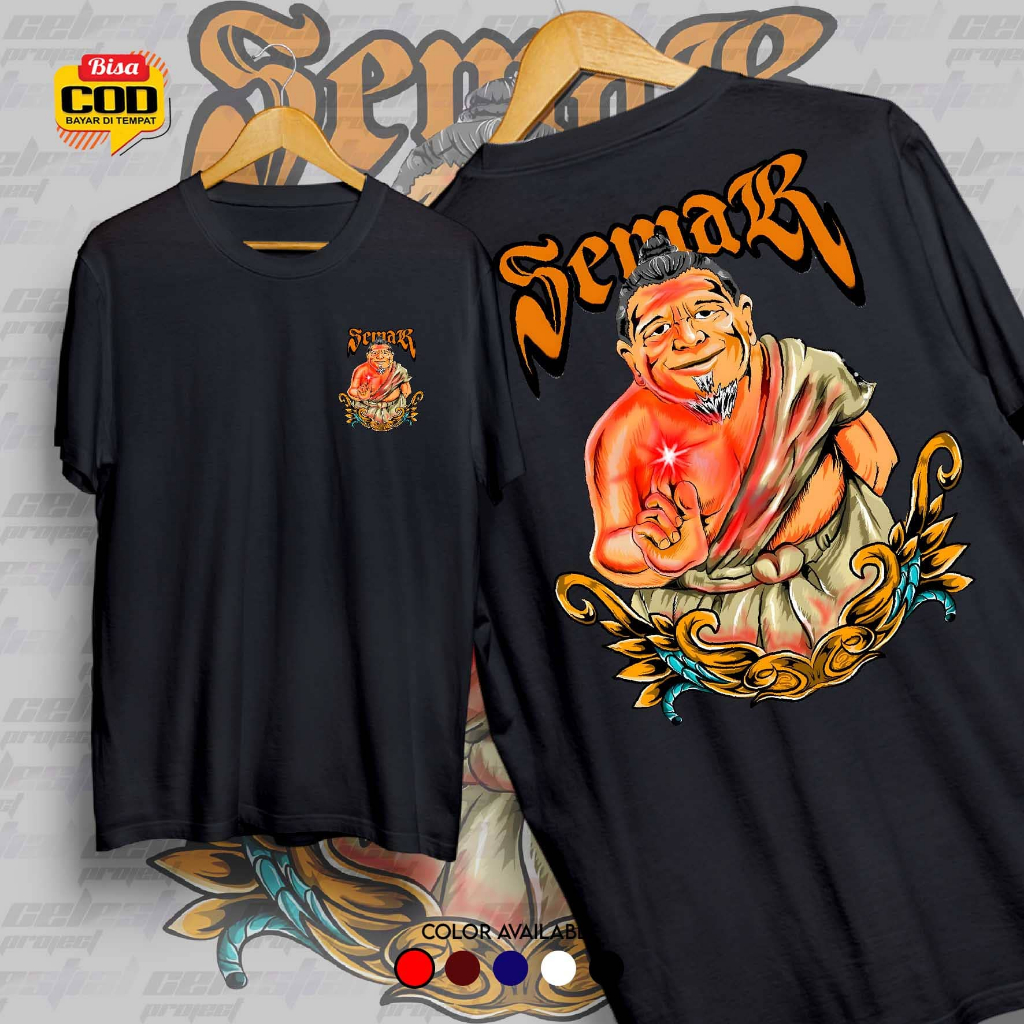 Semar - Sedulur - Kaos Budaya Keren - Pria Dan Wanita - Bahan Catton
