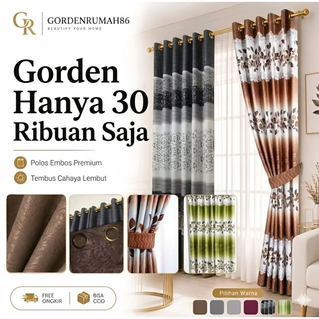 GORDEN MINIMALIS GORDEN JENDELA DAN PINTU MOTIF