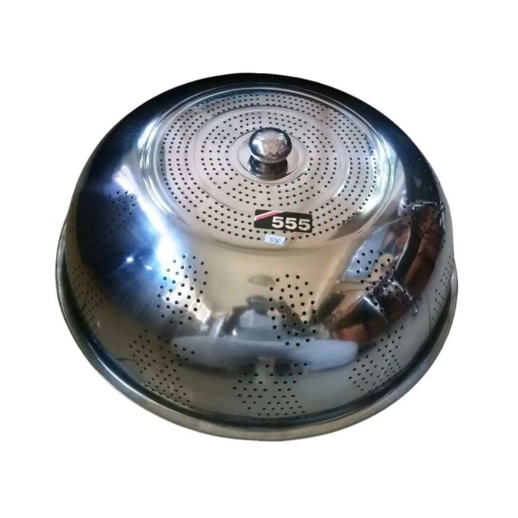Tudung Saji D 55cm Tutup Makanan Stainless Steel 555 - Khusus Gojek Grab