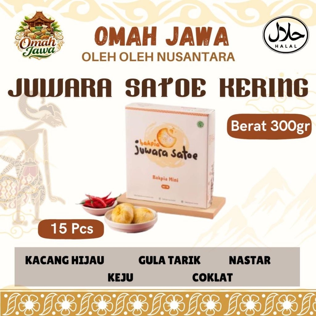 Bakpia Juwara Satoe Kering