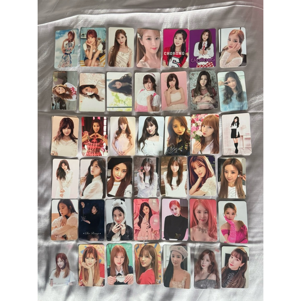APINK photocard chorong eunji bomi hayoung naeun namjoo kpop