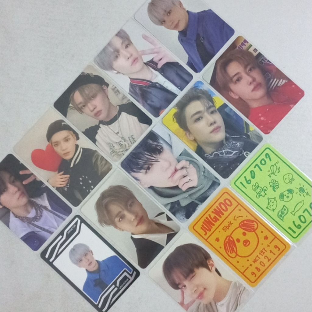 clearance sale — photocard nct taeyong jungwoo jeno jaemin chenle