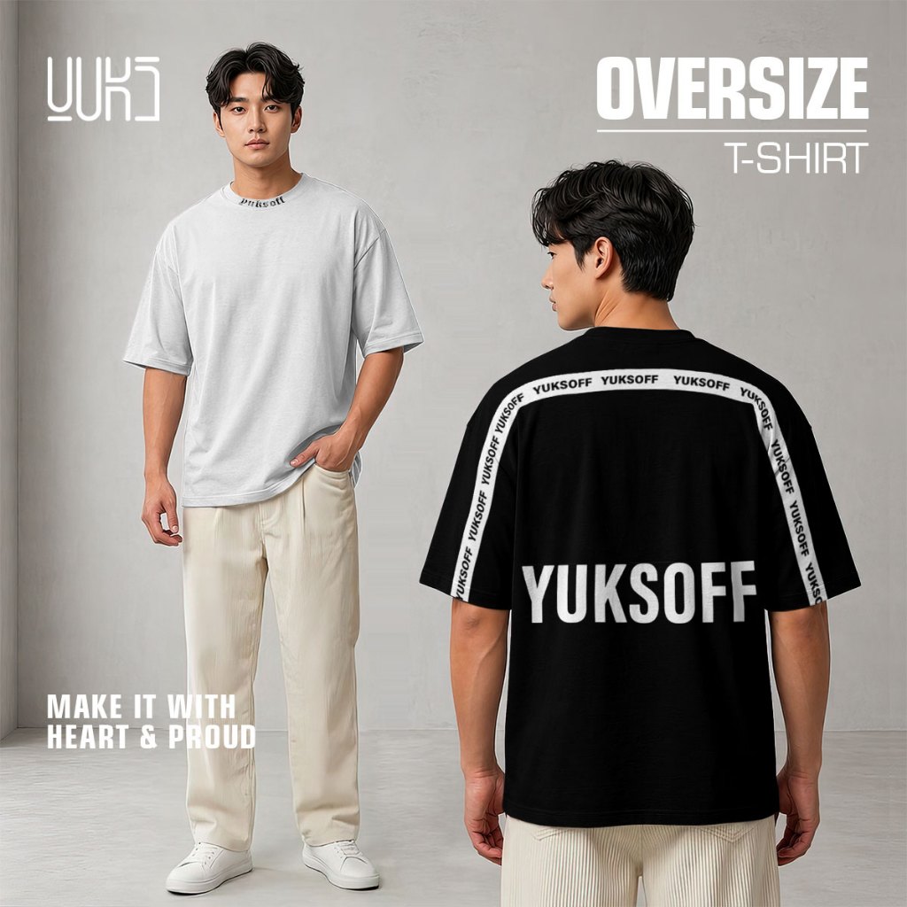 KAOS OVERSIZE PREMIUM TEBAL ADEM PRIA WANITA COTTON COMBED 24s TSHIRT BIG SIZE BAJU DISTRO ORIGINAL 