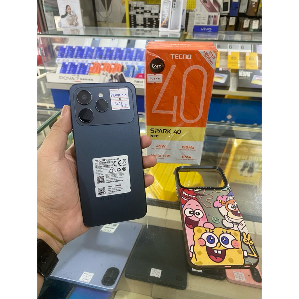 SECOND TECNO SPARK 30C NFC 6+6/128 100% GARANSI RESMI TECNO INDONESIA