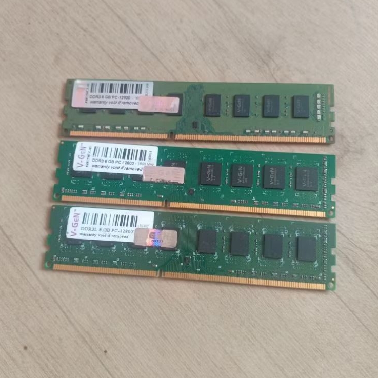 Ram VGen 8GB Ddr3 Ddr3l PC12800 1600mhz - Longdimm