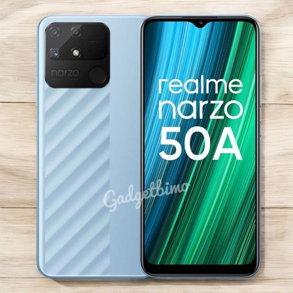 REALME NARZO 50A 4/128 RESMI SECOND NORMAL BERKUALITAS HARGA TERJANGKAU