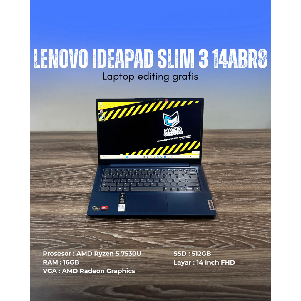 Lenovo Ideapad Slim 3 14ARB8 Ryzen 5 7530U