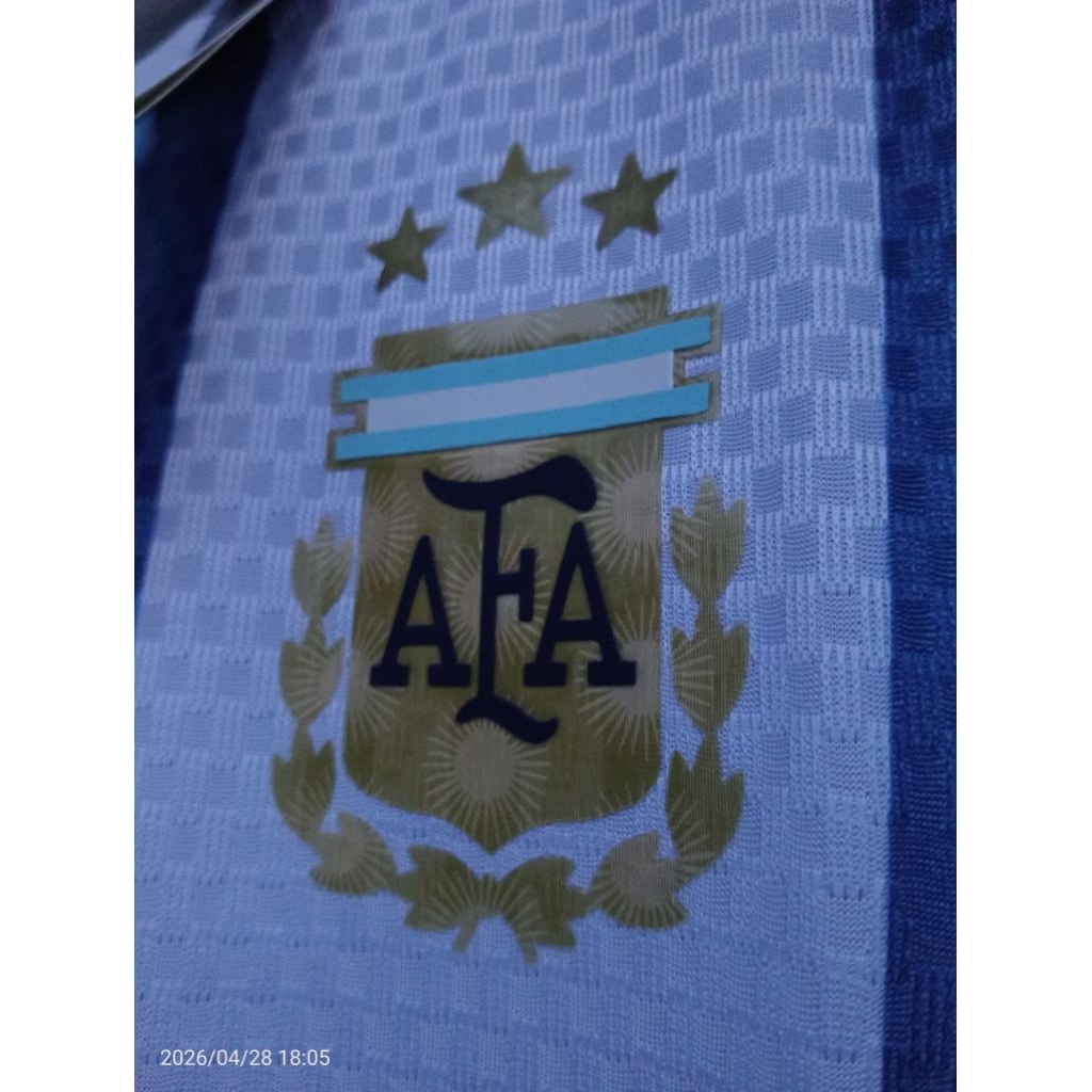 Jersey Argentina home Pildun 2026, Player issue
