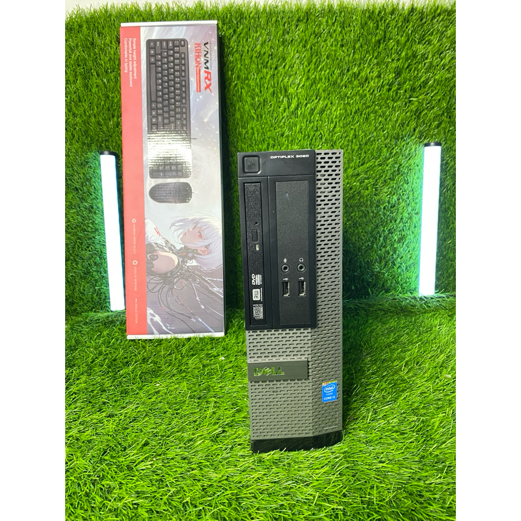 PC DELL OPTIPLEX 3020 CORE i3 GEN 4 - RAM 8GB - HDD 500GB COCOK UNTUK KASIR ADMIN BEKAS MULUS SIAP P