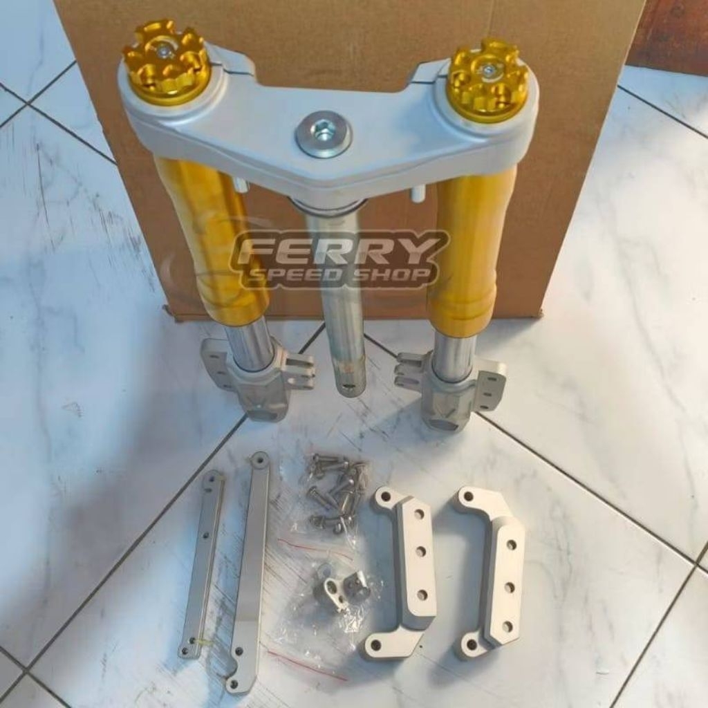 shock depan USD up side down nui PCX 150 & PCX 160 / shock USD PCX 150 & 160