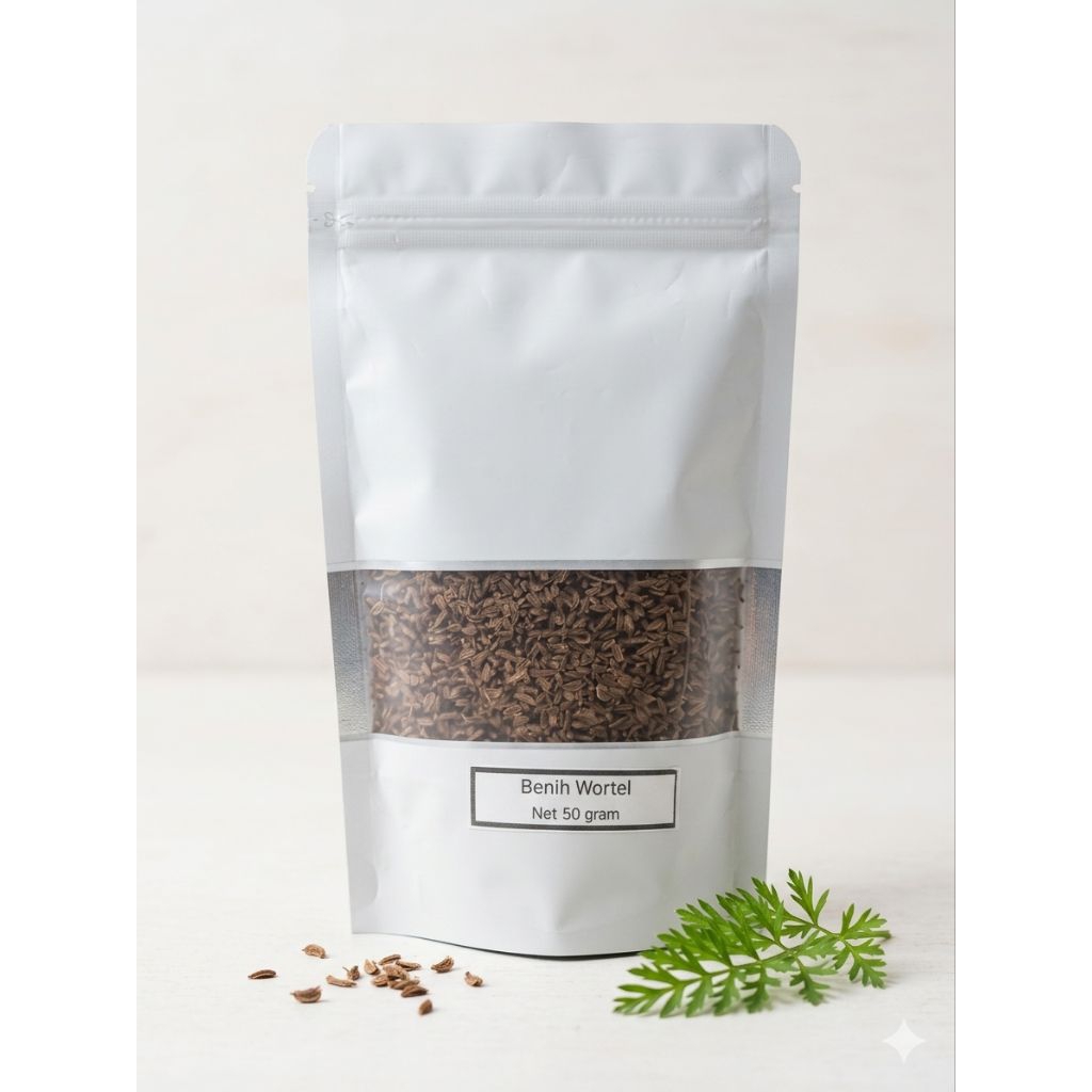 Benih Microgreen Wortel - Benih Wortel Net 50 gram untuk Pertanian Microgreen