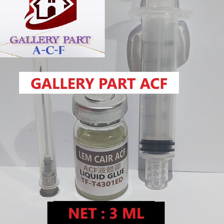Acf TF4301ED untuk perbaikan COF LCD Display LED LAPTOP TF-4301-ED ACF BONDING LEM KONDUKTIF HOTPRES