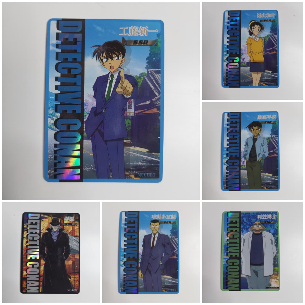 [CLEARANCE SALE] Kartu Koleksi Detective Conan Original CCG | Shinichi Kudo Ran Mouri Shuichi Akai T