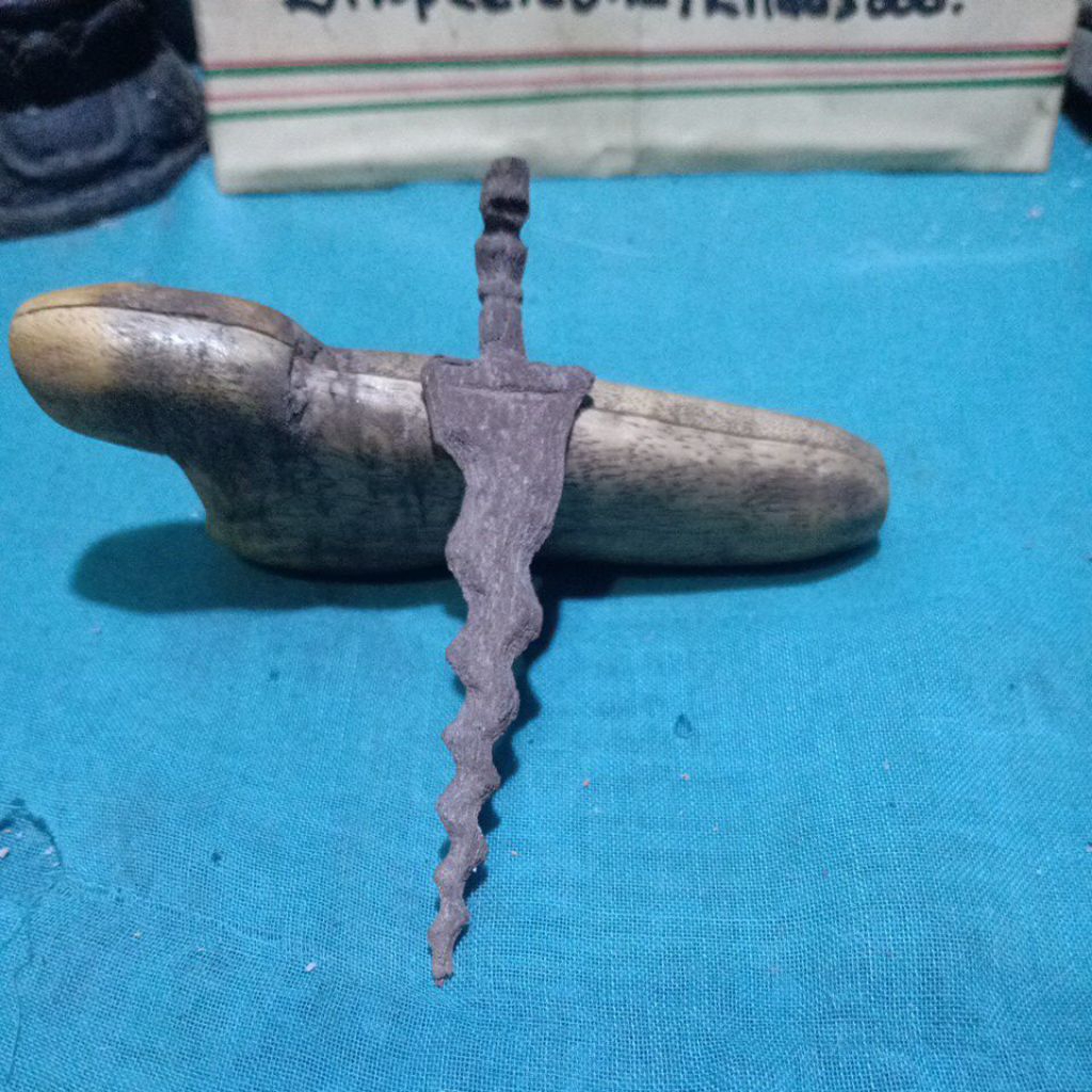 keris ageman kecil Pututsajen Lanang Luk13 cirebon