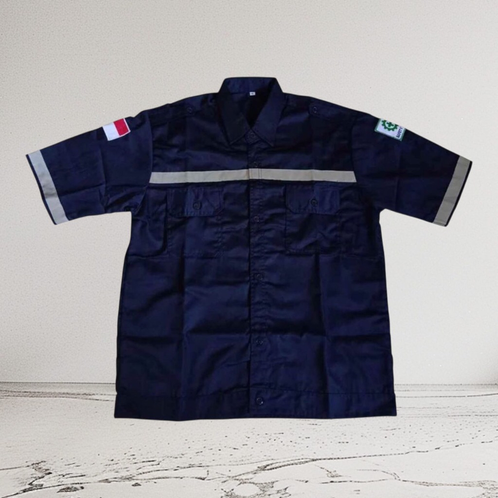Baju safety Lengan Pendek // Proyek / Baju wearpack