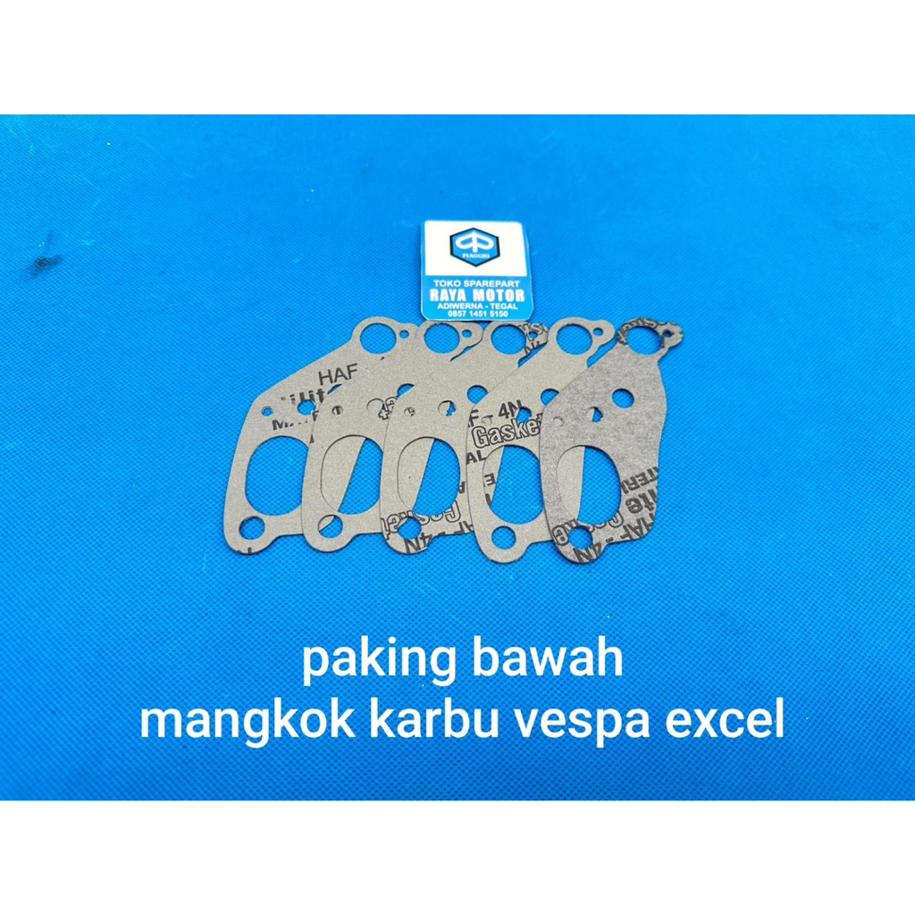 paking karbu vespa,bawah karbu vespa excel