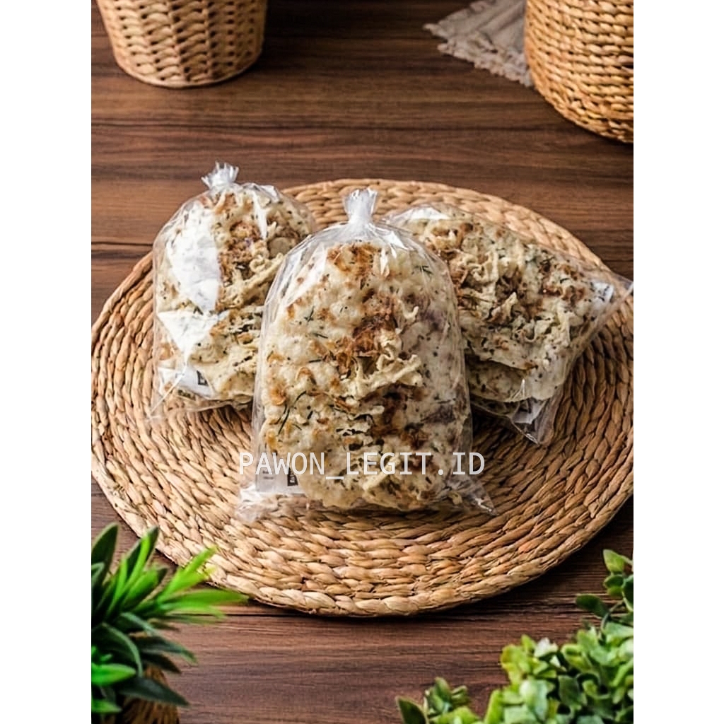 REMPEYEK UDANG REBON PEYEK EBI renyah dan gurih khas madiun ( kemasan plastik )