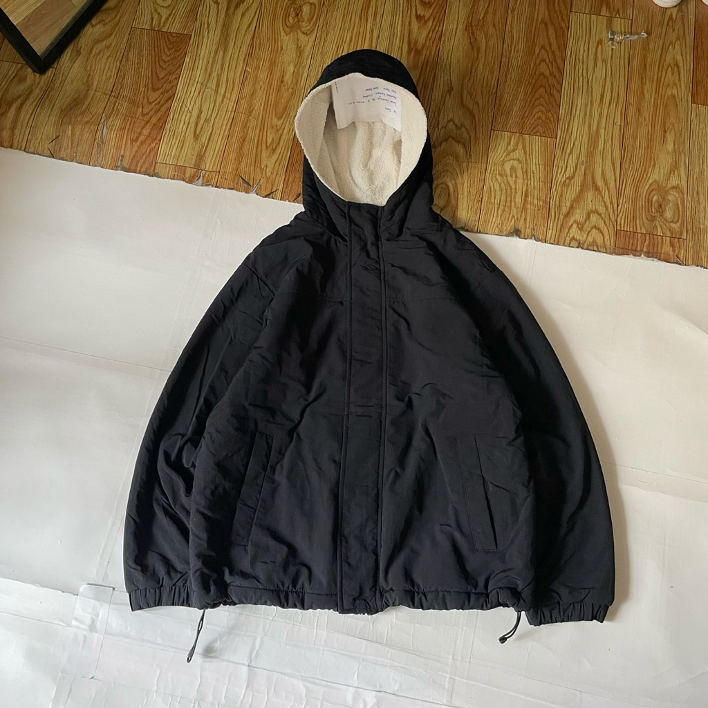 Spao zipper reversible jacket nylon serva