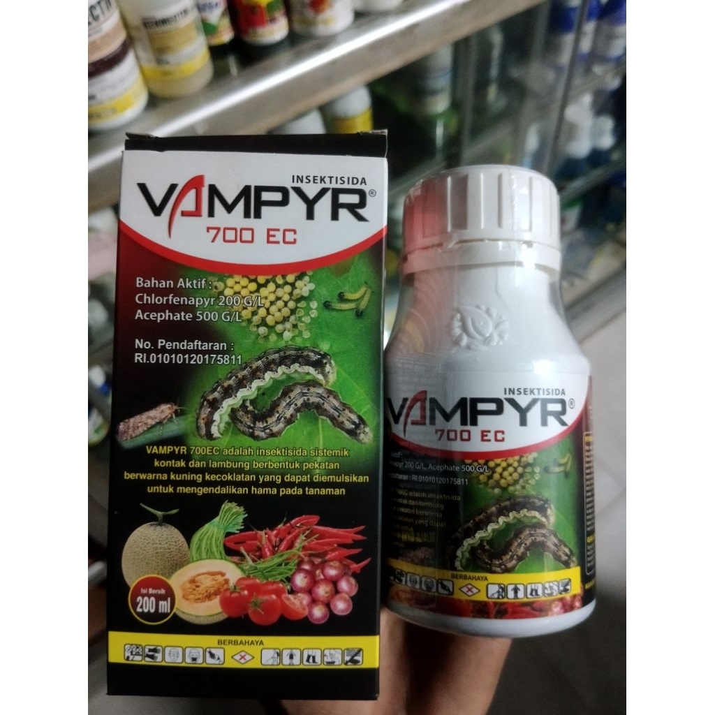 Insektisida Vampyr 700EC Sistemik pembasmi ulat grayak tanaman bawang merah, sawi dll