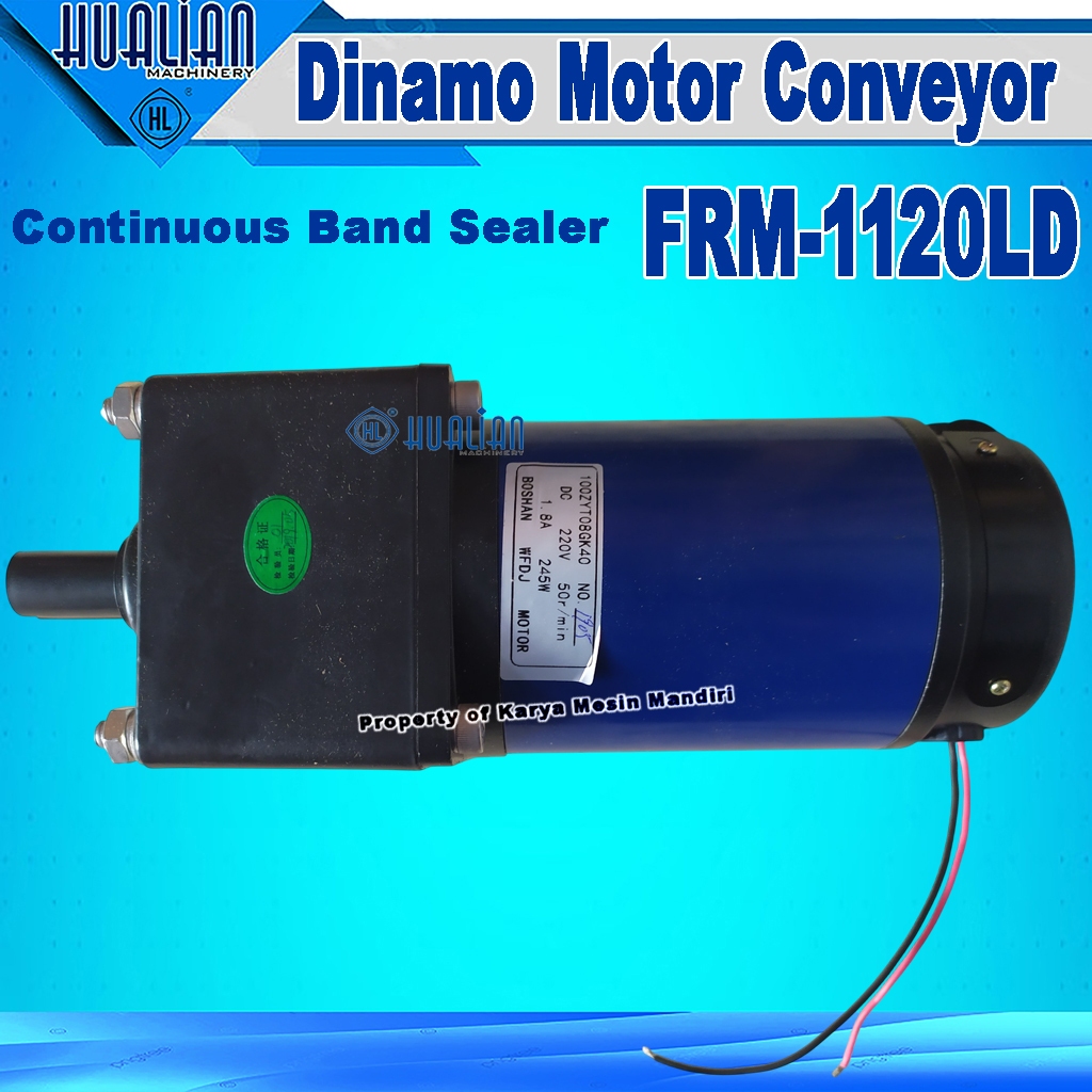 Dinamo Motor gearbox Conveyor Continuous Band Sealer FRM-1120 LD Hualian