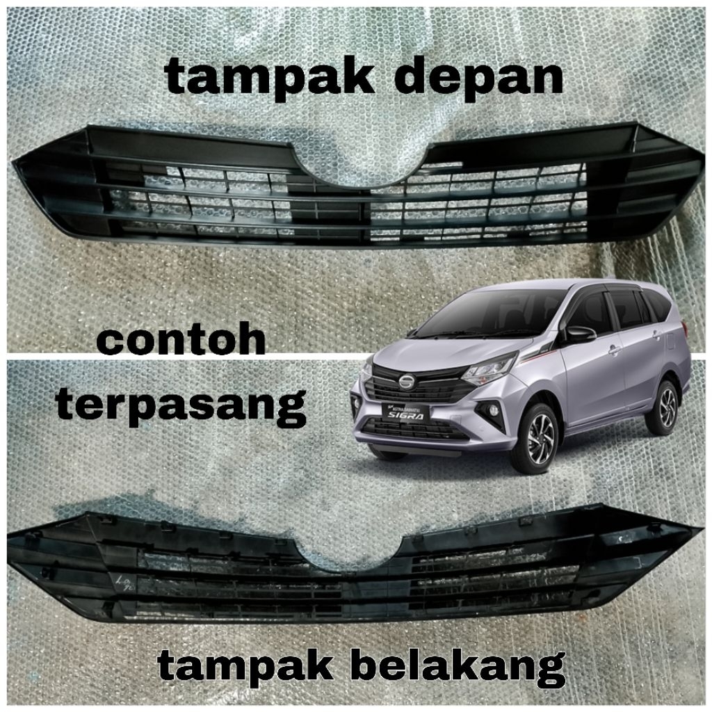 gril bumper depan Daihatsu Sigra 2022-2024 original