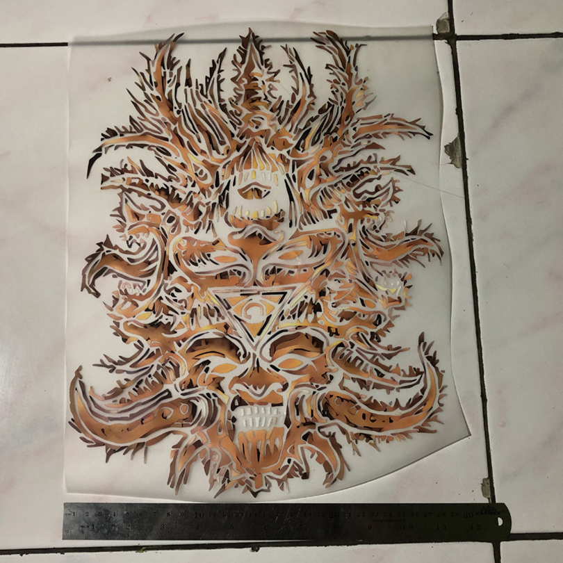 Sablon Alesana Ukuran A3 | Sablon DTF A3 | Sablon Kaos | Sablon T-SHIRT