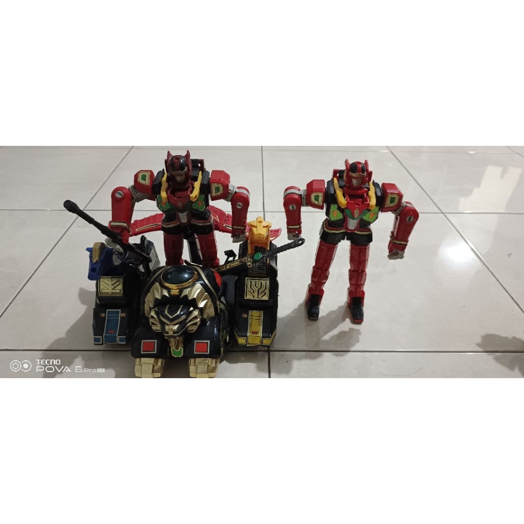 DX MEGAZORD POWER RANGER DAIRANGER